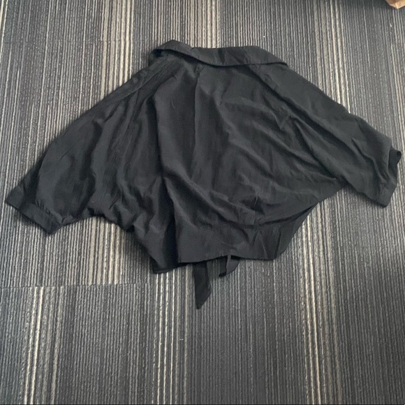 Black Button Up Shirt - Picture 2 of 2